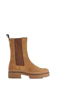 Amazon.com | Frye Women's Chloe Chelsea Boot, Tan - 6 M